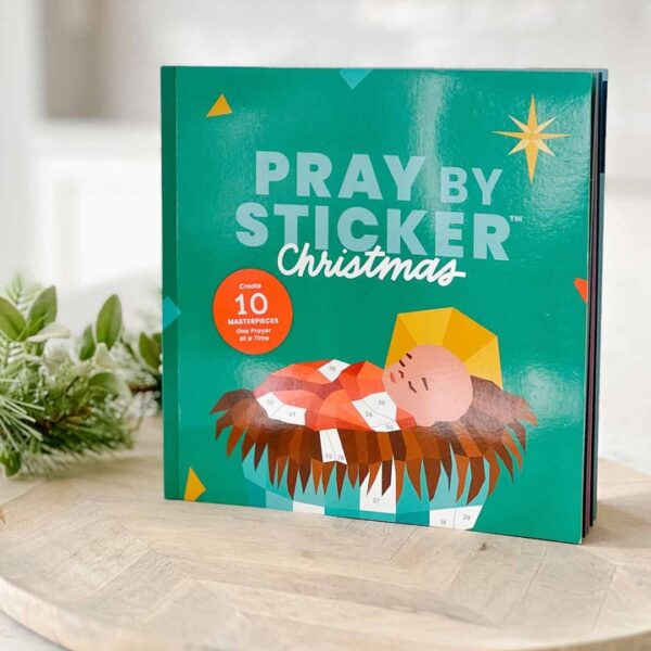 Pray By Sticker Christmas - Activity Book